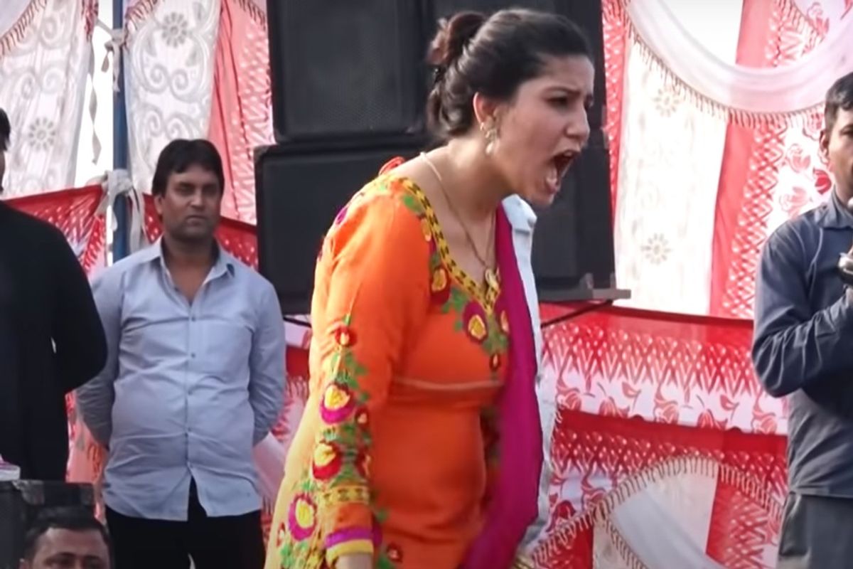 Haryanvi Sexy Video: Sapna's rasgullas made the audience's mouth water, watch the video here