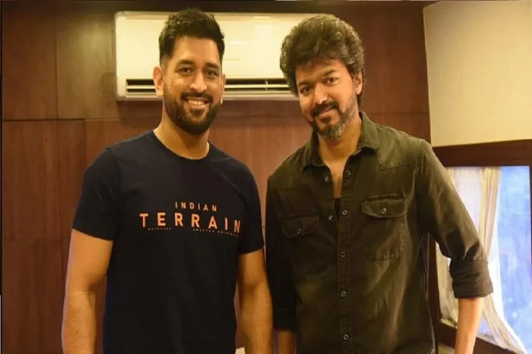Dhoni And Thalapathy