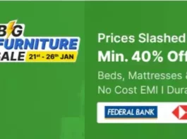 Flipkart Big Furniture Sale 2023