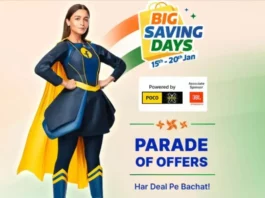 Flipkart Big Saving Days Sale