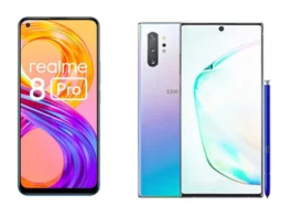Realme 8 Pro 5G vs Samsung Note 10 Plus 5G