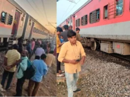 Godavari Express Derails