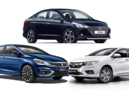 Honda City vs Maruti Ciaz vs Hyundai Verna