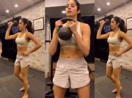 Jahnavi Kapoor Fitness