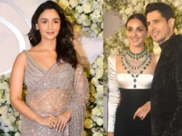 Sidharth Kiara Mumbai Reception