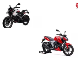 2023 Bajaj Pulsar NS160 vs TVS Apache RTR 160 4V