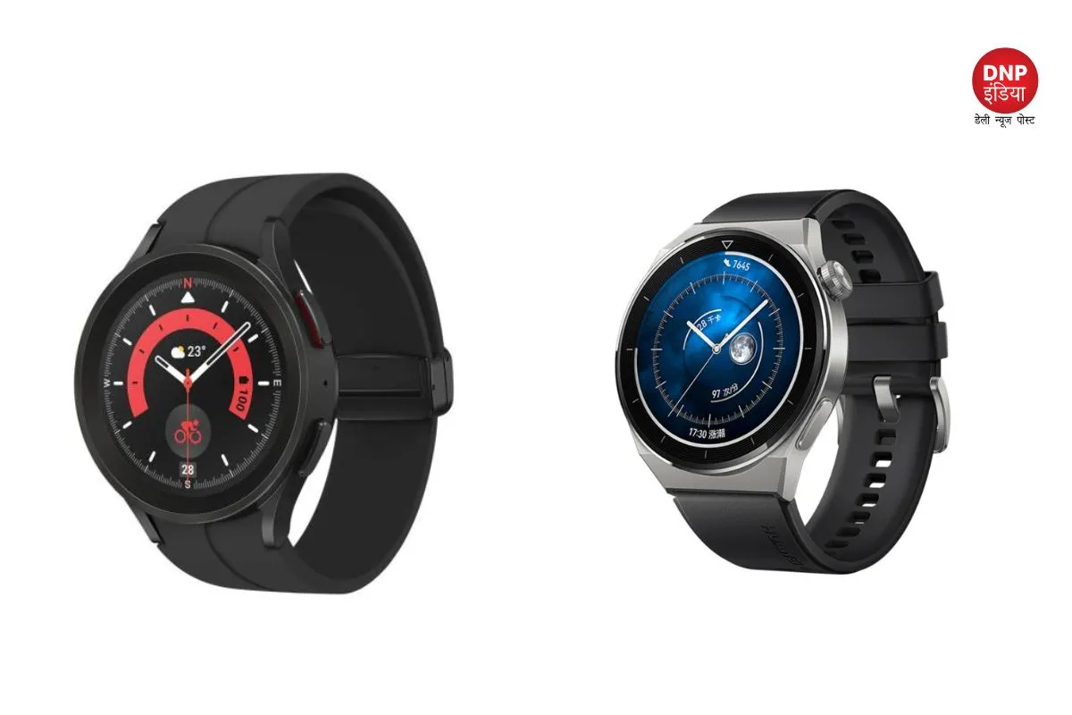 Samsung Galaxy Watch 5 Pro vs Huawei Watch GT 3 Pro Titanium Samsung Galaxy Watch 5 Pro vs Huawei Watch GT 3 Pro Titanium