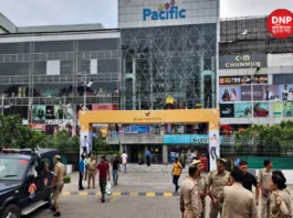raid in spa center in Pacific Mall Ghaziabad
