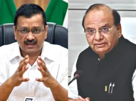 Arvind Kejriwal and Vinay Saxena