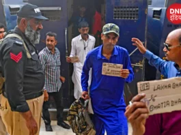 Indian fishermen release