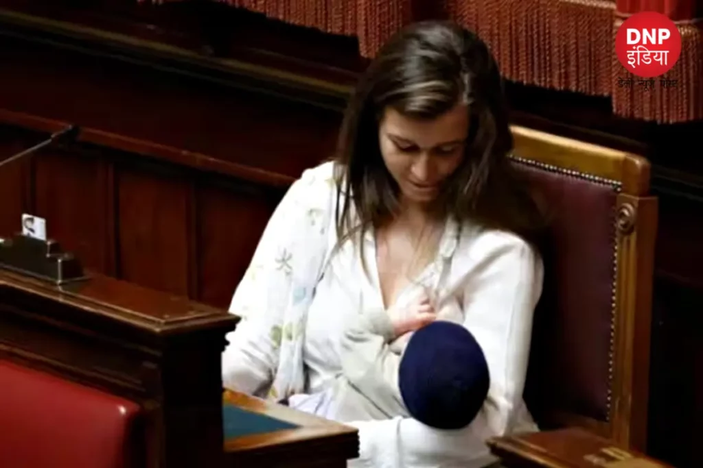 Italy Lawmaker Breastfeeding