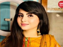 Pakistani actress Sehar Shinwari