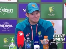 प्रेस कॉन्फ्रेंस में Steve Smith को सूंघा सांप, पत्रकारो के सवाल से असहज नजर आए कंगारू खिलाड़ी