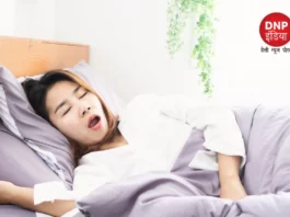 sleeping with open mouth