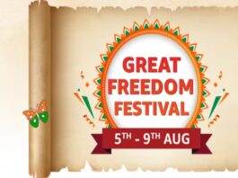 Amazon Great Freedom Festival Sale