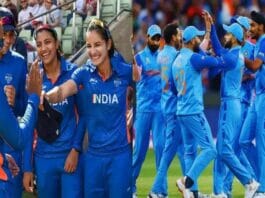 BCCI men and Women Team