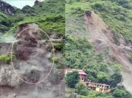 Landslide in Sirmaur