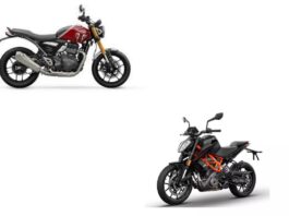 Triumph Speed 400 vs KTM 390 Duke