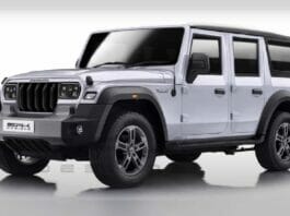 mahindra 5 door thar
