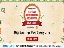 Amazon Great Freedom Festival Sale 2023