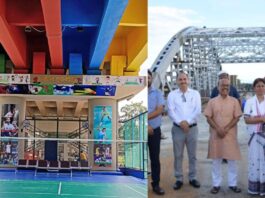 Badminton Court Under Na-Ali Railway Bridge