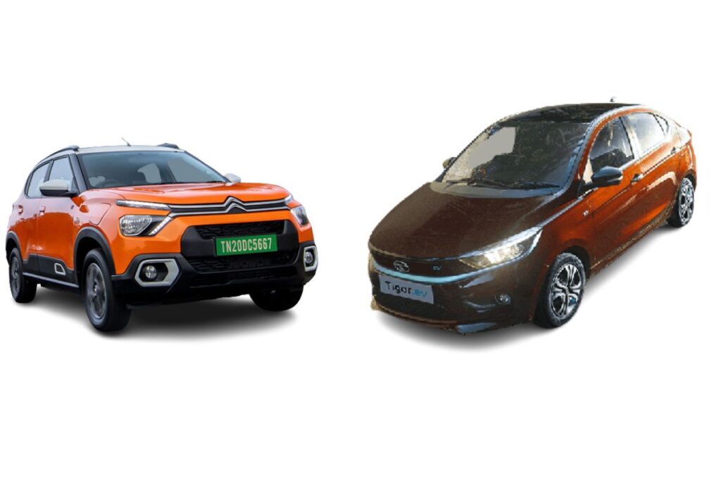 Citroen eC3 vs Tata Tigor EV