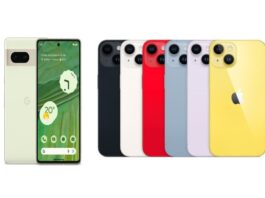 Google Pixel 7 vs iPhone 14