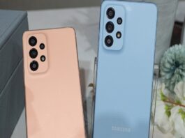 Realme and Samsung Smartphones