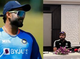 Rohit Sharma gave a big update on Rishabh Pant's fitness