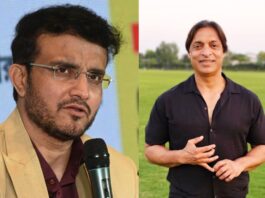 Sourav Ganguly replied to Shoaib Akhtar