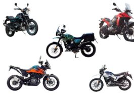 Top adventure bike