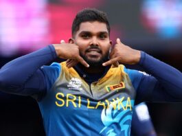 Wanindu Hasaranga likely to be out of Asia Cup 2023