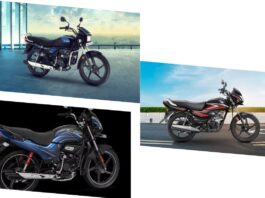Best 100 cc bikes in India 100cc