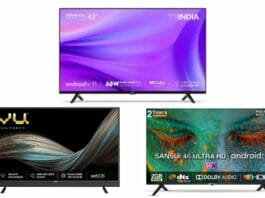 Best 55 inch Smart TVs under 35K