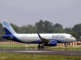 CRPF Jawan in Indigo Flight