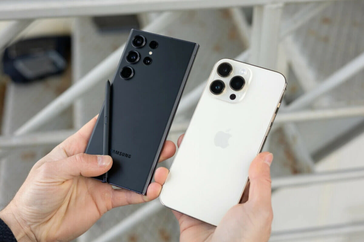 Samsung Galaxy S24 Ultra और iPhone 15 Pro max