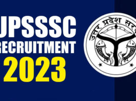 UPSSSC Recruitment 2023