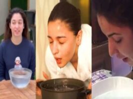 Ice Water Facial