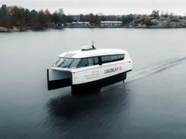 World First Electric Flying Ship