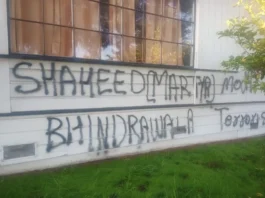 Hindu Temple in US attacked