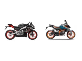 Aprilia RS 457 vs KTM Duke 390