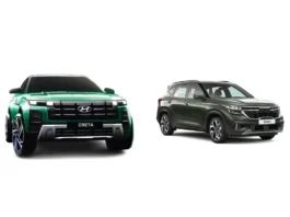 Hyundai Creta Facelift vs Kia Seltos Facelift
