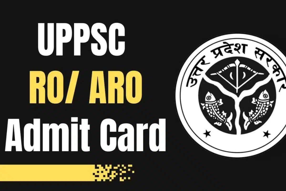 UPPSC RO ARO Admit Card 2024