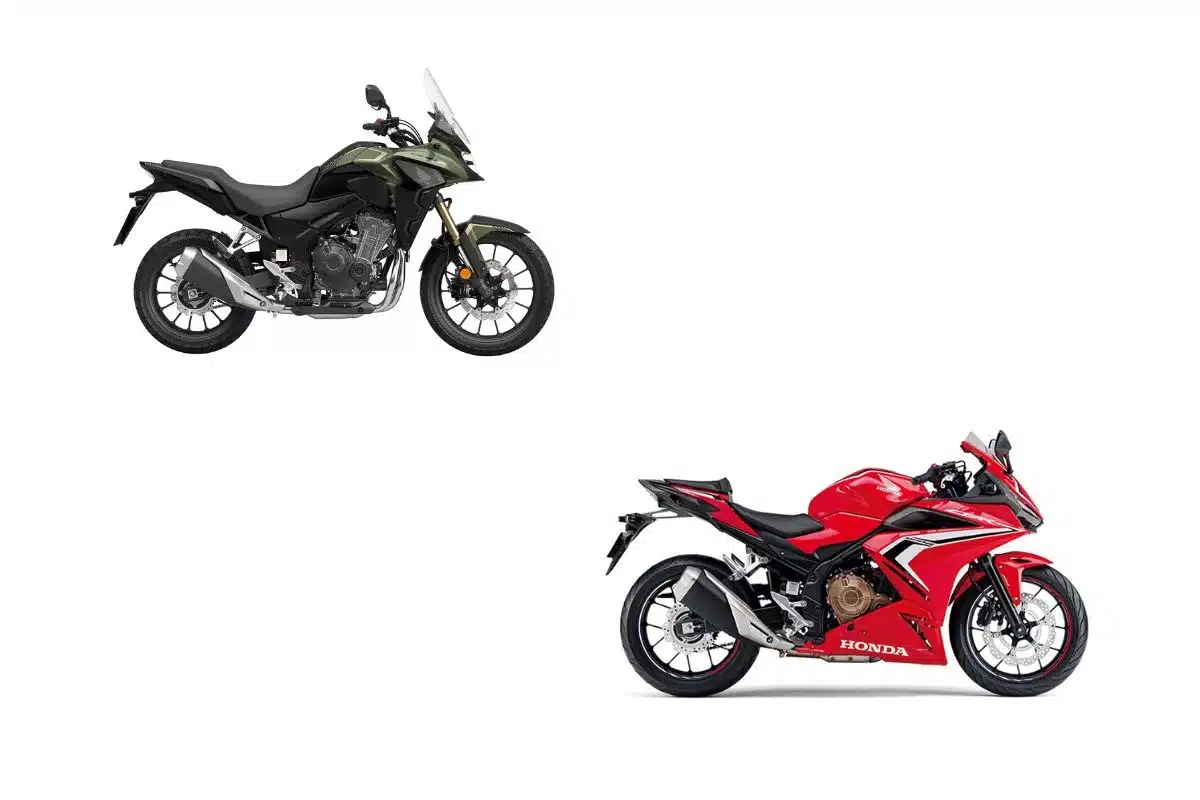 Honda 2024 NX400 and CBR400R