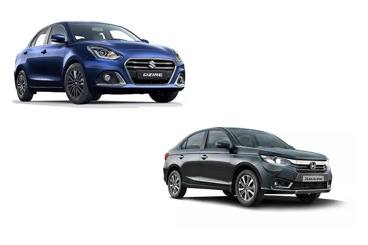 Honda Amaze vs Maruti Dzire