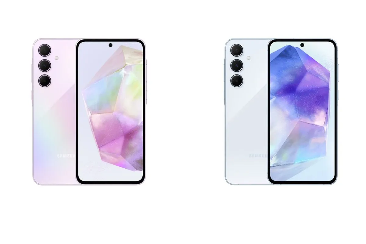 Samsung Galaxy A55 5G and Samsung Galaxy A35 5G