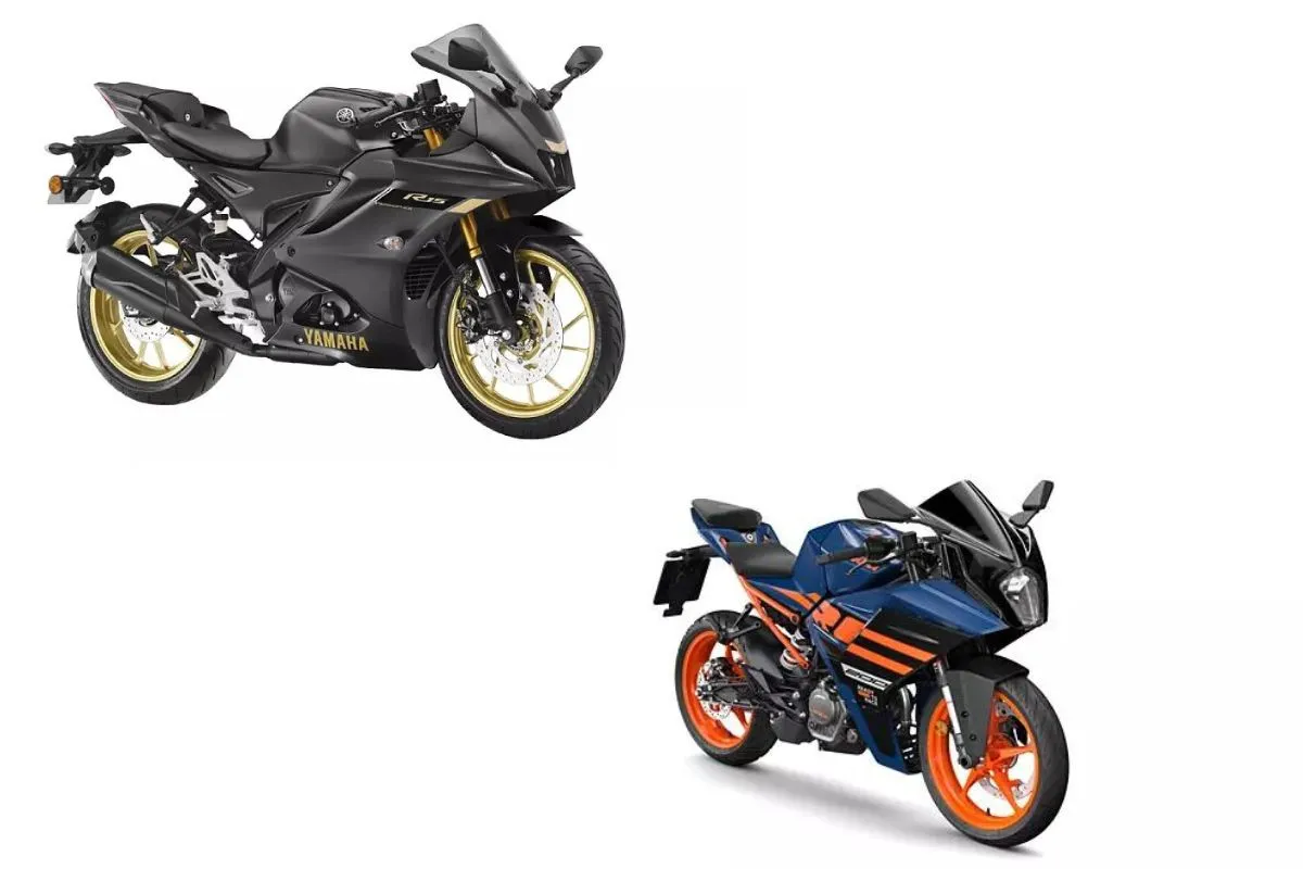Yamaha R15 v4 vs KTM RC 200