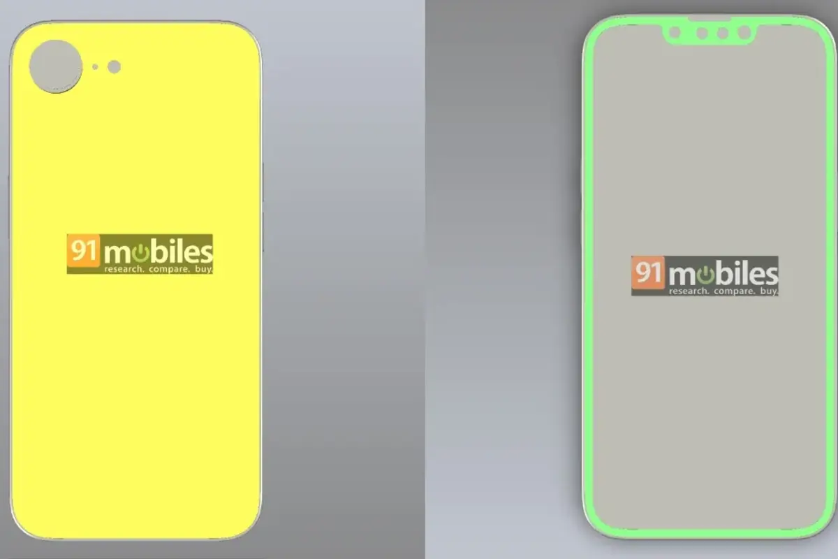 iPhone SE 4 रेंडर्स फोटो