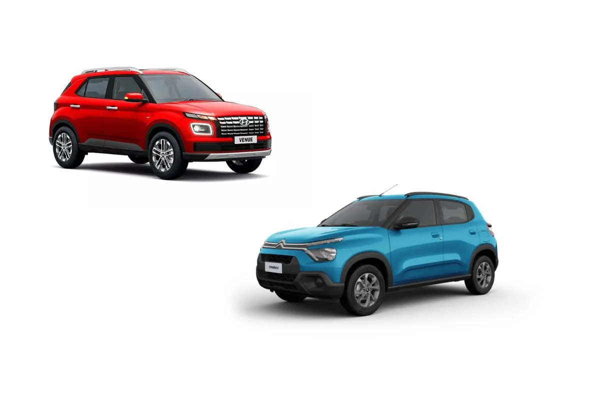 Hyundai Venue vs Citroen C3
