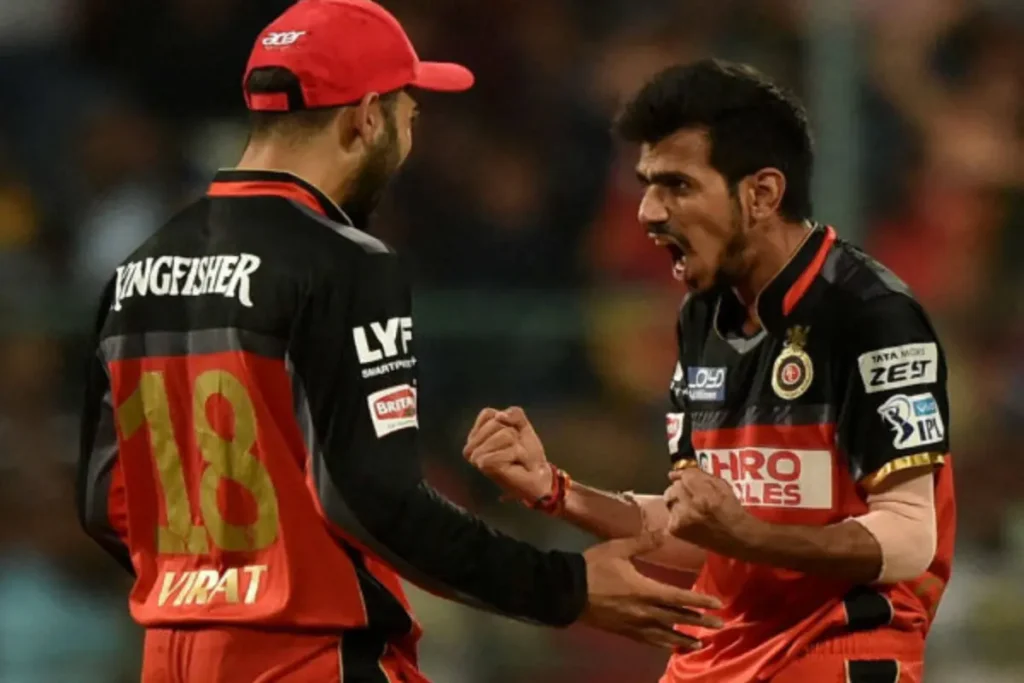 Virat Kohli and Yuzvendra Chahal